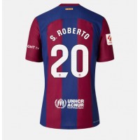Barcelona Sergi Roberto #20 Domaci Dres za Ženska 2023-24 Kratak Rukav